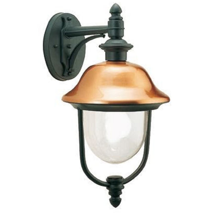Sovil Applique In Basso E27 Linea Rustica Colore Grigio/Rame