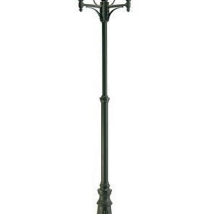 Sovil Lanterna Palo Alto Tre Luci E27 Linea Rustica Colore Grigio/Rame