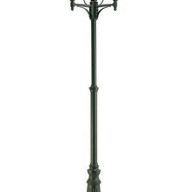 Sovil Lanterna Palo Alto Tre Luci E27 Linea Rustica Colore Grigio/Rame
