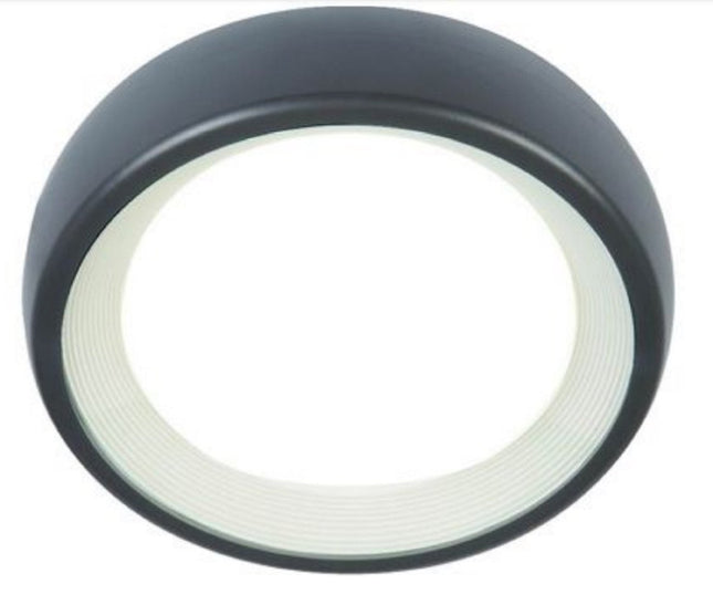 Sovil Plafoniera Tonda Led 8W Lampada A Soffitto Illuminazione Interna Design Moderno Grigio Sovil