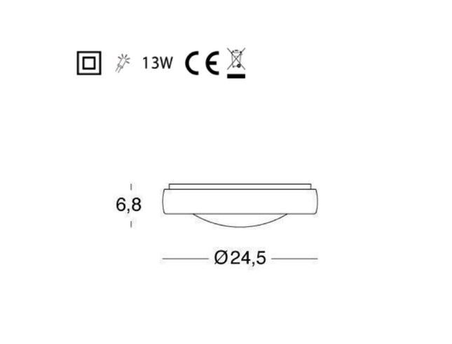 Sovil Plafoniera Tonda Led: Illuminazione Interna Efficiente E Moderna Sovil