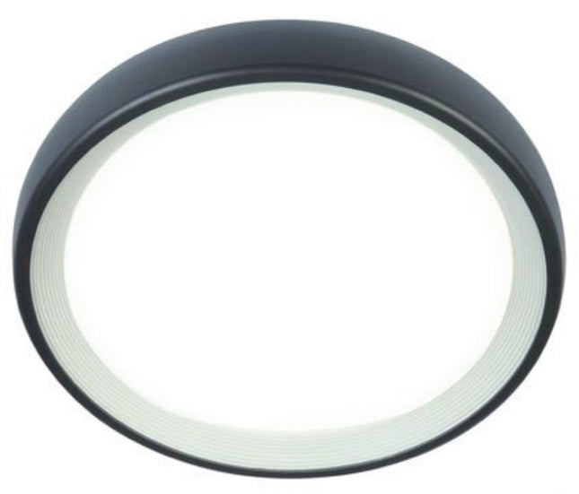 Sovil Plafoniera Tonda Led 18W Luce Neutra 4000K Design Moderno Ed Elegante Grigio Sovil
