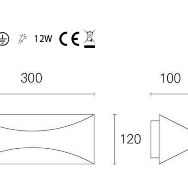 Sovil Applique 12W Led 4000K