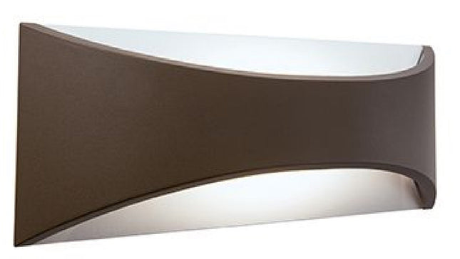 Sovil Applique LED 12W Lampada da Parete Luce 4000K Illuminazione Moderna Marrone Sovil