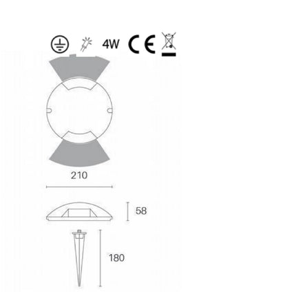 Sovil Lampada Segnapasso Led 4000K Efficienza Energetica e Illuminazione Moderna