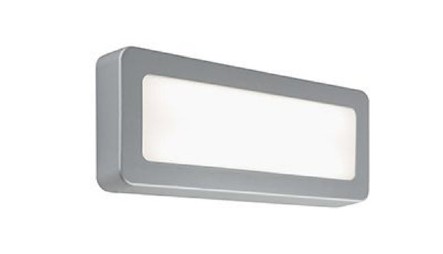 Sovil 'Plafoniera Rettangolare 'Club' Sovil Cm 21X8,6X3 Colore Alluminio - 5 Watt Sovil