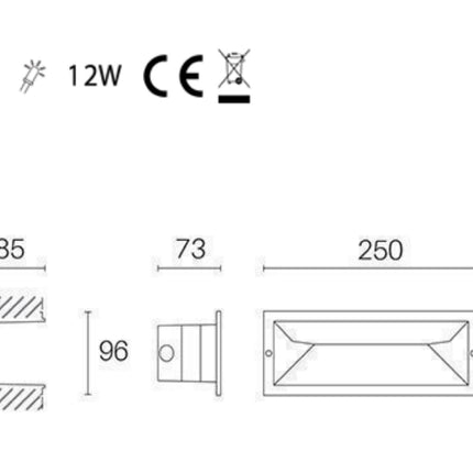 Sovil Faretto Incasso Chiuso 13W Led 4000K Illuminazione a Incasso di Alta Qualità