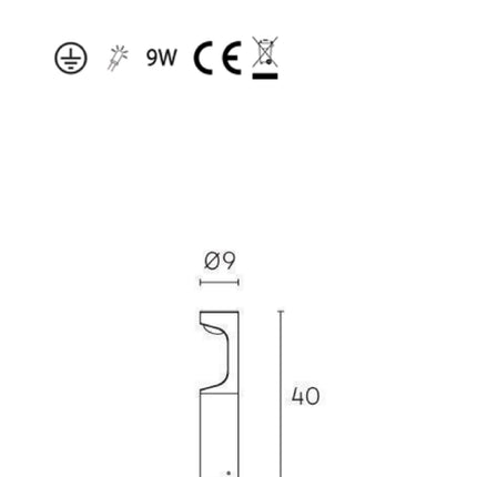 Sovil Lampada Paletto Basso 9W Led 4000K