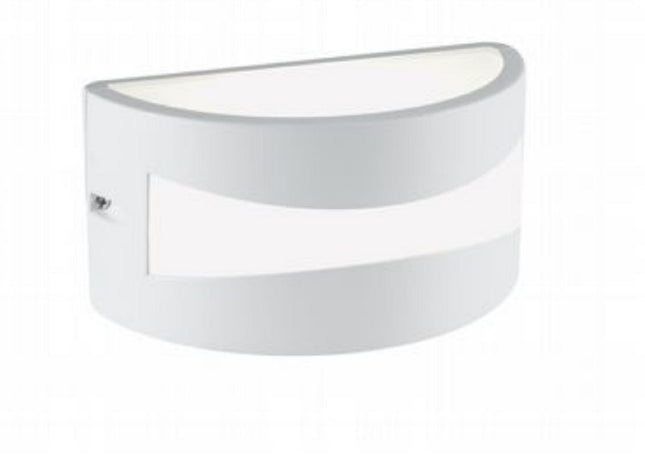 Sovil Applique LED 10W 4000K Lampada da Parete Moderna Illuminazione Interna Bianco Sovil