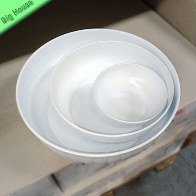 Insalatiera Da Cucina Alimenti Cibo Stefanplast Bianco Grande Misure Assortite