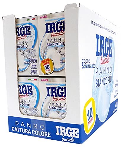 Irge Panno Cattura Colore Bianco 10 Fogli Irge