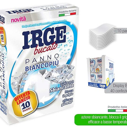 Irge Panno Cattura Colore Bianco 10 Fogli Irge