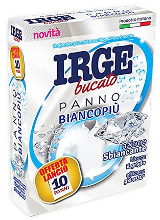 Irge Panno Cattura Colore Bianco 10 Fogli Irge