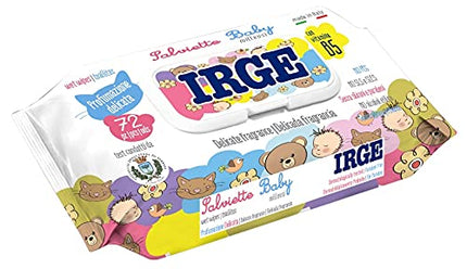 Irge Salviette 72 Pz con Pop Baby Milleusi Irge