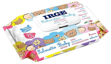 Irge Salviette 72 Pz con Pop Baby Milleusi Irge