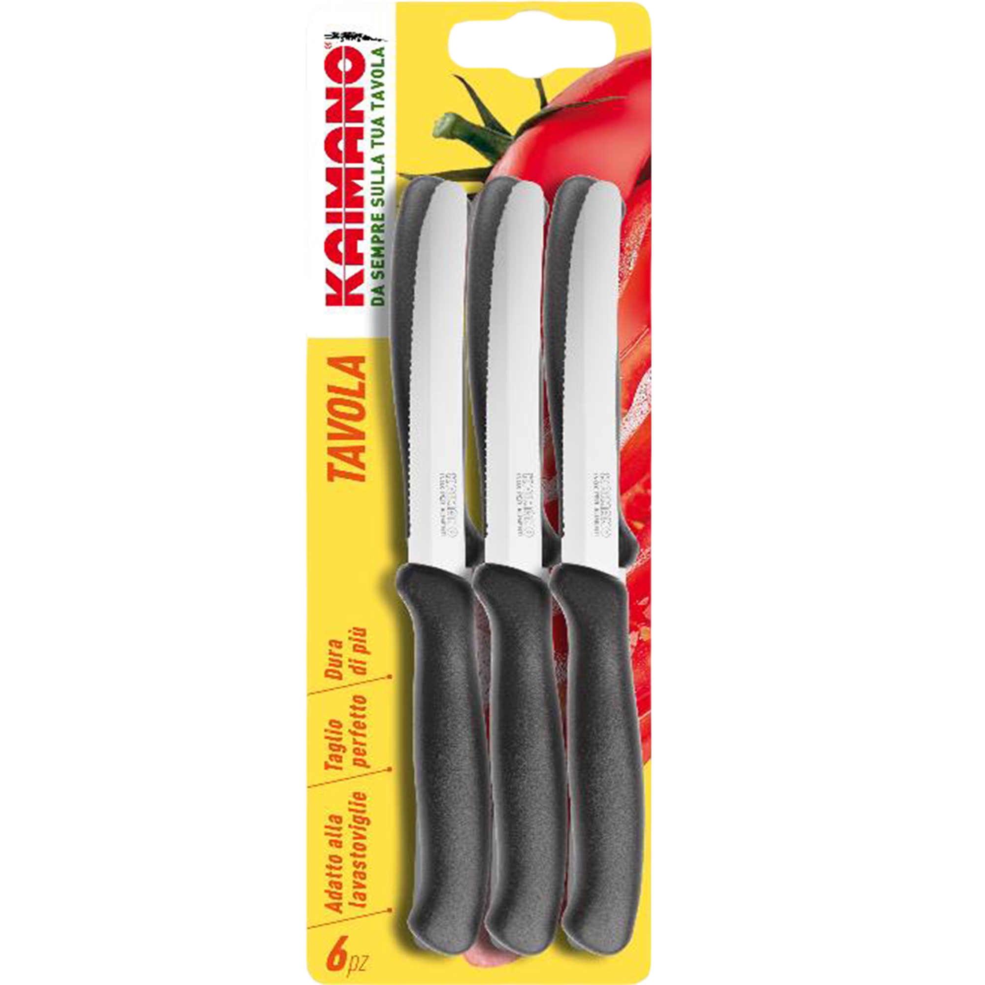 Coltello angus da carne tavola bistecca manico chiodato set6 per pizza Coltello angus da carne tavola bistecca manico chiodato set6 per pizza