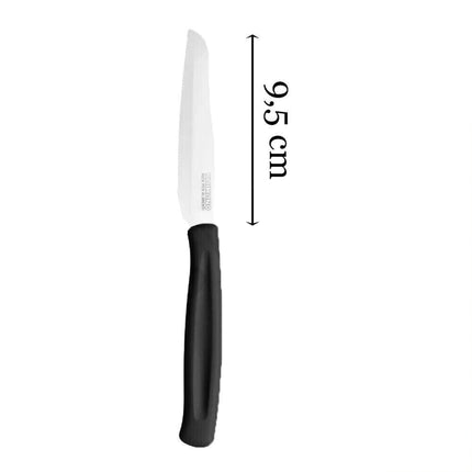 Coltelli Pizza Kaimano Dinamik 6pz Acciaio Inox Manico Nero