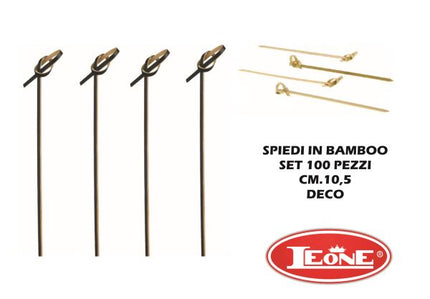 Spiedi In Bamboo Cm.10