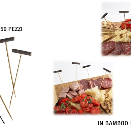 Leone Spiedi In Bamboo Monouso: Versatilità Per Barbecue E Decorazioni Leone