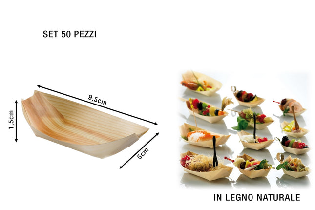 Leone Piroghe In Legno Naturale Monouso: Eleganza E Sostenibilità Per Il Tuo Servizio Leone