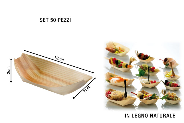 Leone Piroghe In Legno Naturale Monouso: Eleganza E Sostenibilità Per Il Tuo Servizio Leone