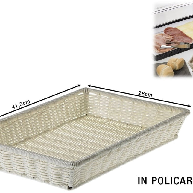 Leone Cestino Rettangolare Portatutto: Organizer Versatile per Tavola e Casa - Tutto Tutto Meno Meno