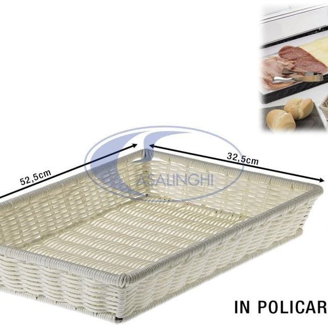 Leone Cestino Rettangolare Portatutto: Organizer Versatile per Tavola e Casa - Tutto Tutto Meno Meno