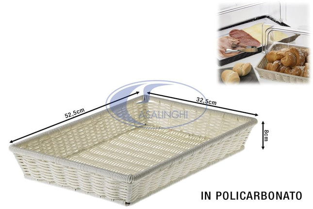 Leone Cestino Rettangolare Portatutto: Organizer Versatile Per Tavola E Casa Leone