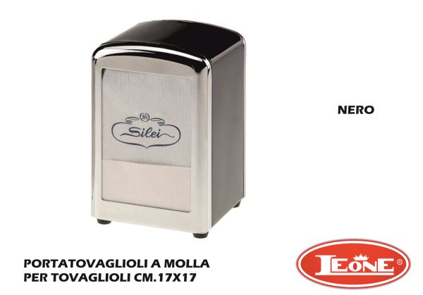 Portatovaglioli Da Tavolo Nero X Tov. Cm.17X17-8024112210050