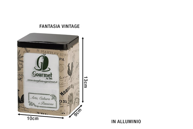 Portatovaglioli Vintage Cm.10X9X13H Tavola Caffe' Leone
