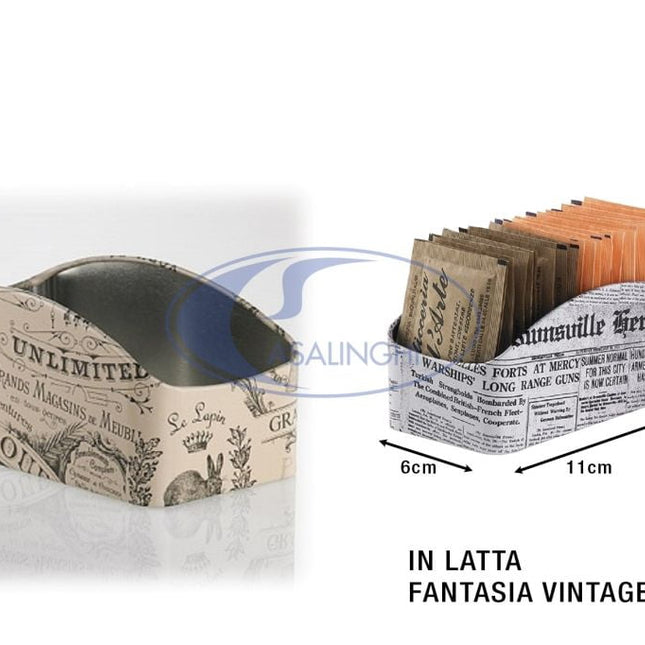 Portabustine Zucchero Vintage Cm.11