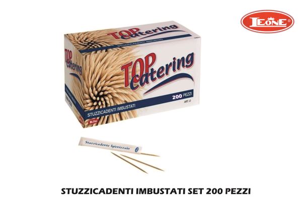 Stuzzicadenti Imbustati Set 200 Pz.-8024112011039