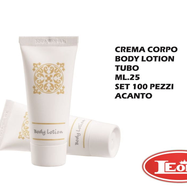 Body Lotion Tubo Ml.25 Set 100 Pz. Acanto-8024112020178