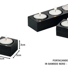 Leone Portacandela In Bamboo: Set Multiplo Di Design Moderno Per La Tua Casa Leone