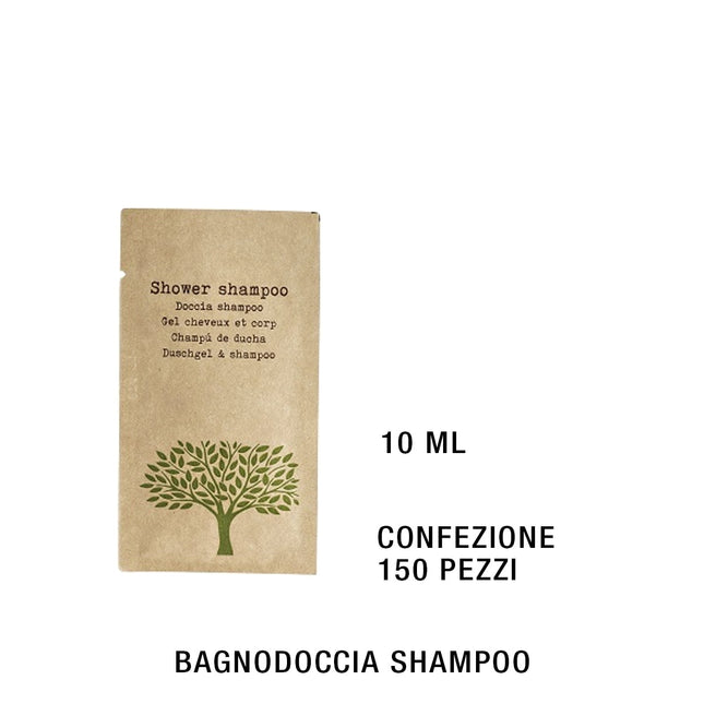 Bagnodoccia Shampoo Natura Ml.10 Conf. 150 Pz.-8024112008220