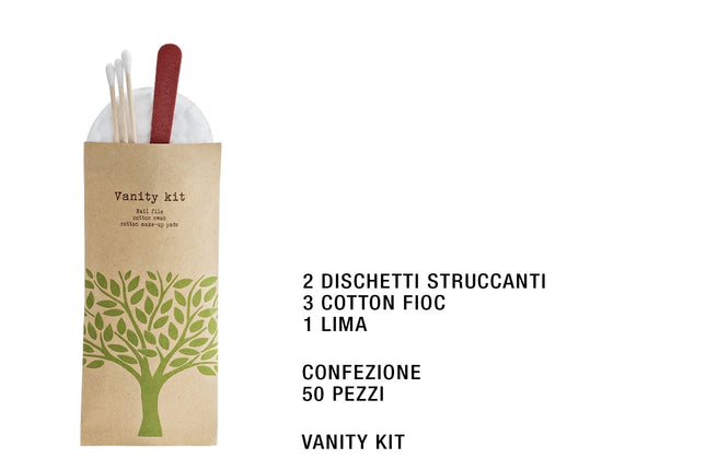 Leone Vanity Kit Imbustato Singolarmente: Eleganza E Igiene Per Ogni Ospite Leone