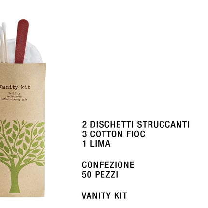 Leone Vanity Kit Imbustato Singolarmente: Eleganza E Igiene Per Ogni Ospite Leone
