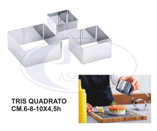 Leone Coppa Pasta Set 3 Pz.: Ravioli, Panzerotti (Tondi E Quadrati) Per Cucina E Pasta Fresca Leone