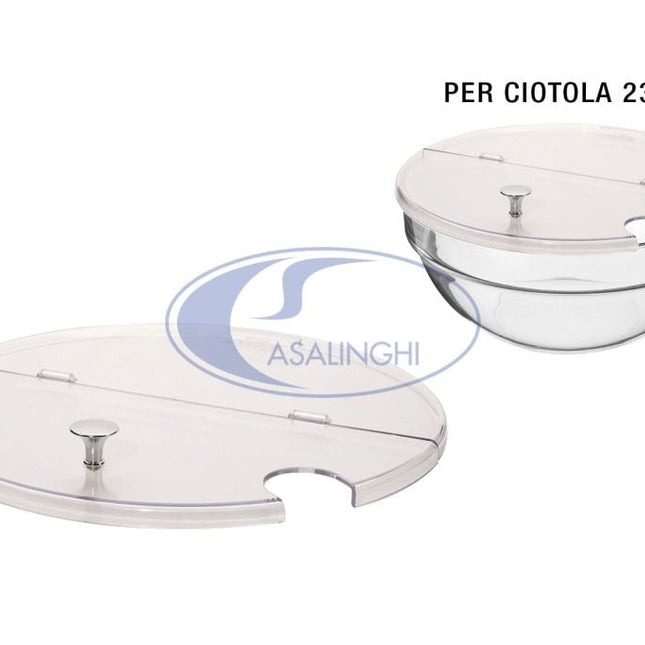 Coperchio Per Ciotola Cm.23 Policarbonato-8000409346985
