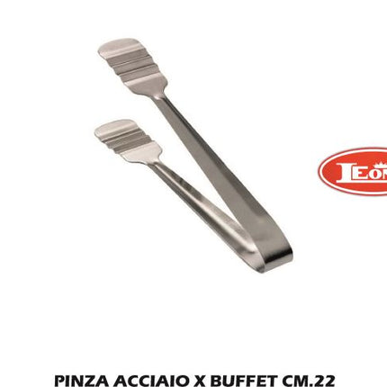 Pinza Acciaio X Buffet Cm.22