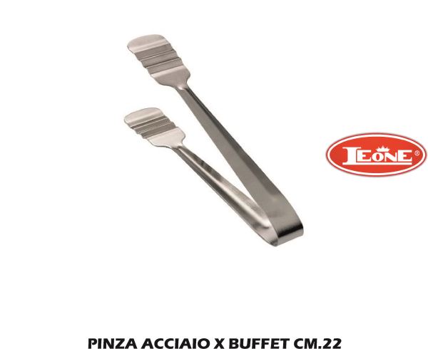 Pinza Acciaio X Buffet Cm.22