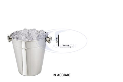 Secchiello Mini Acciaio Cm.14X13H-8024112050915