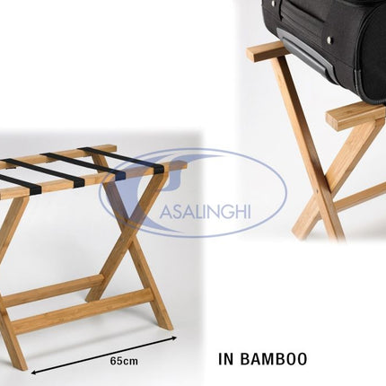 Reggivaligia In Bamboo Cm.65X36X51H-8024112002037