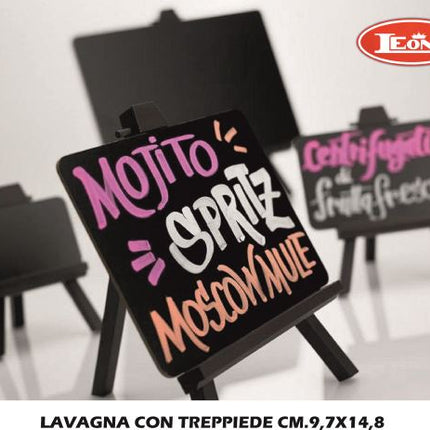 Lavagna Con Treppiede Cm.9,7X14,8 Leone