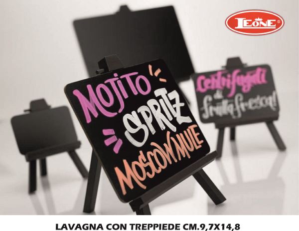 Leone Lavagna Con Treppiede Cm.9,7X14,8 Leone