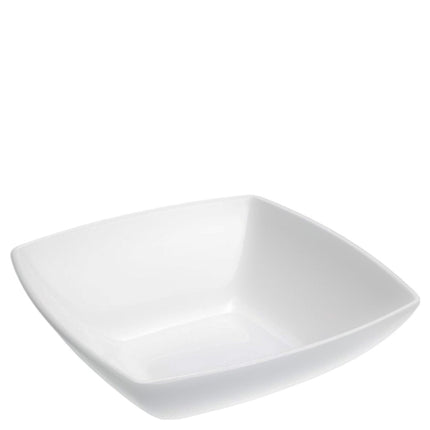 Leone Ciotola Quadrata In Melamina Bianca: Eleganza Resistente Per Antipasti E Finger Food Leone