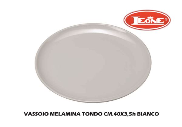 Vassoio Melamina Tondo Cm.40X3