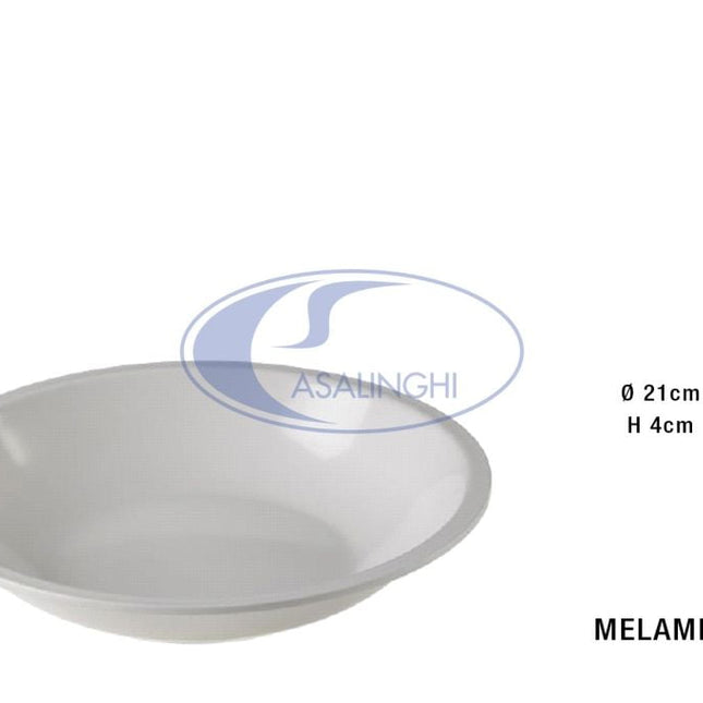 Piatto Melamina Fondo Le Perle Cm.21X4H-8024112630650