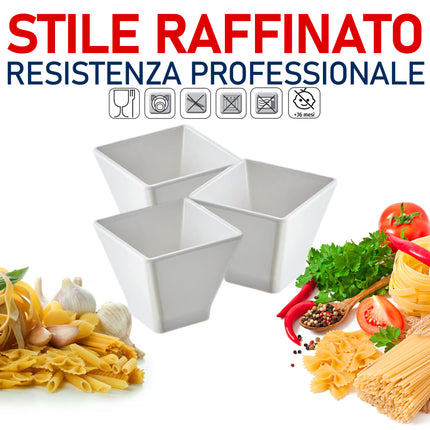 Leone Ciotoline In Melamina: Varie Forme E Dimensioni Per Finger Food E Salse