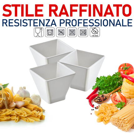 Leone Ciotoline In Melamina: Varie Forme E Dimensioni Per Finger Food E Salse Leone